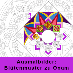 Modul-Bild Bluetenmuster-zu-Onam